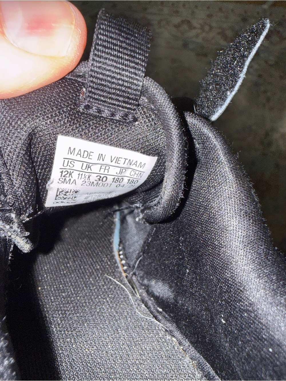 Adidas shoes size 12k - Picture 7 of 7